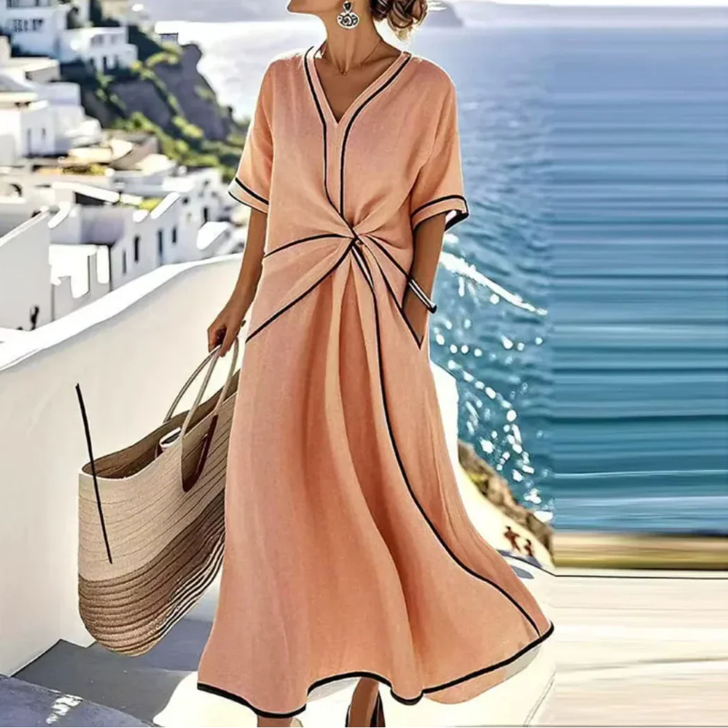 Lunaria™ - Abito elegante con vita valorizzante e fascino raffinato