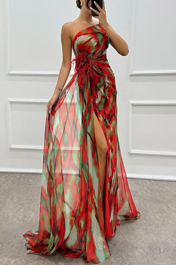 Martina - Abito Drappeggiato Elegante Vivace
