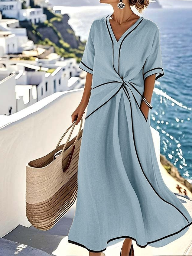 Lunaria™ - Abito elegante con vita valorizzante e fascino raffinato