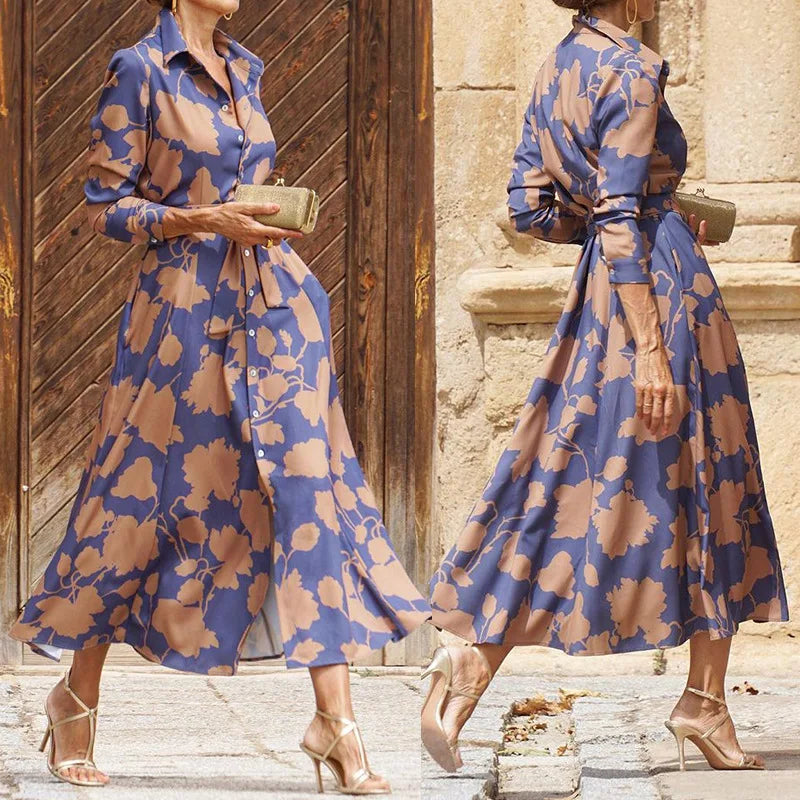 Emma - Abito Elegante Con Scollo A V Per Donna