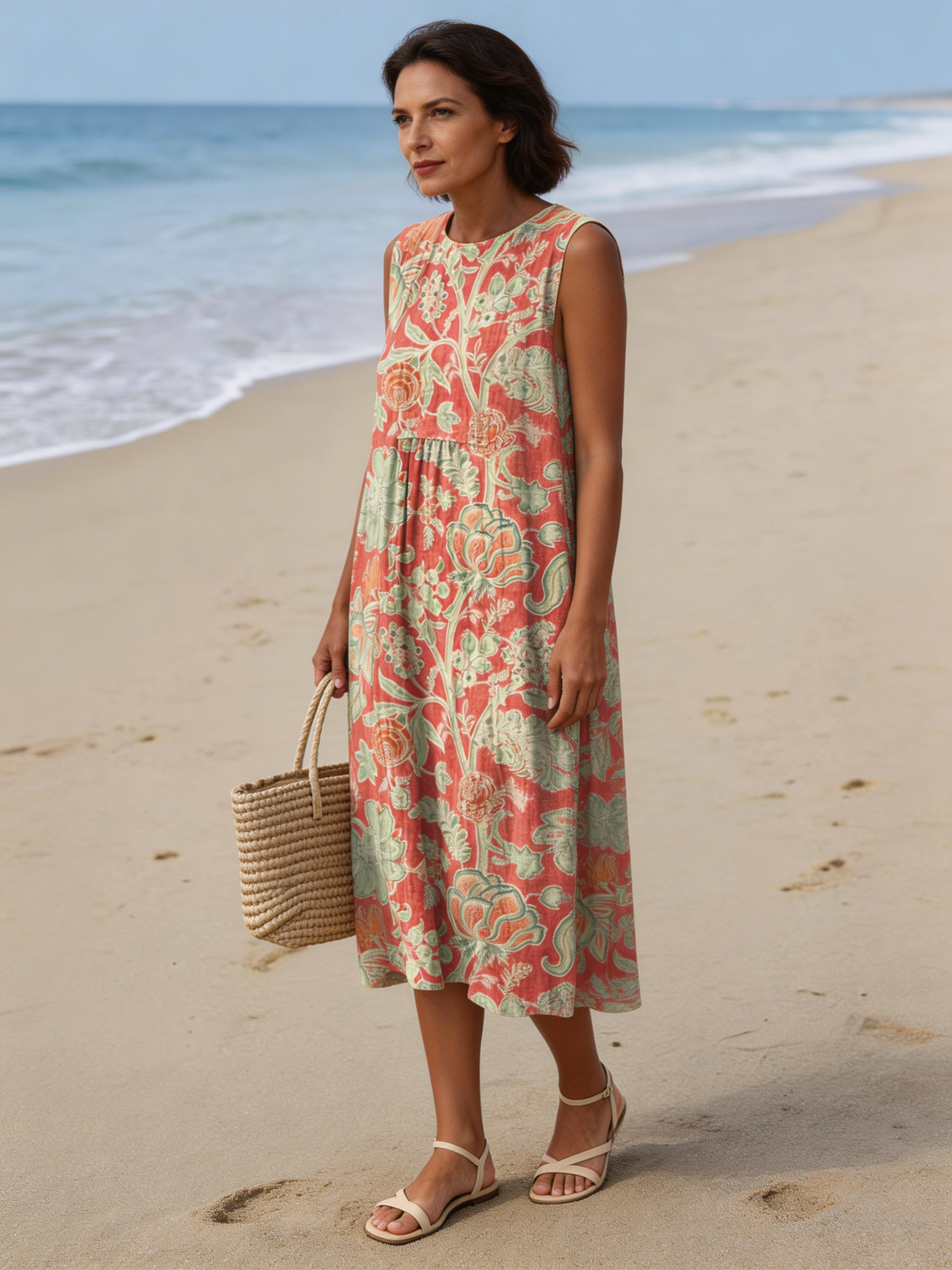 Nicoletta – Abito midi floreale