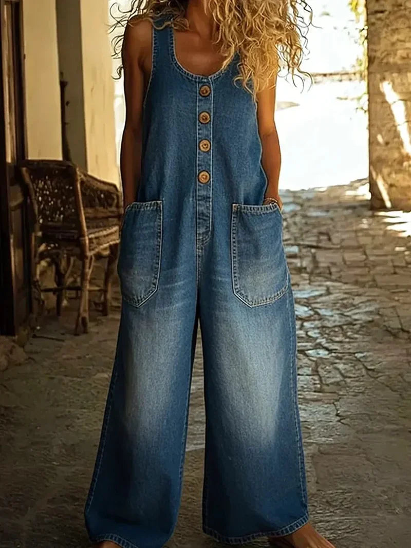 Lora™ - Salopette in Stile Vintage